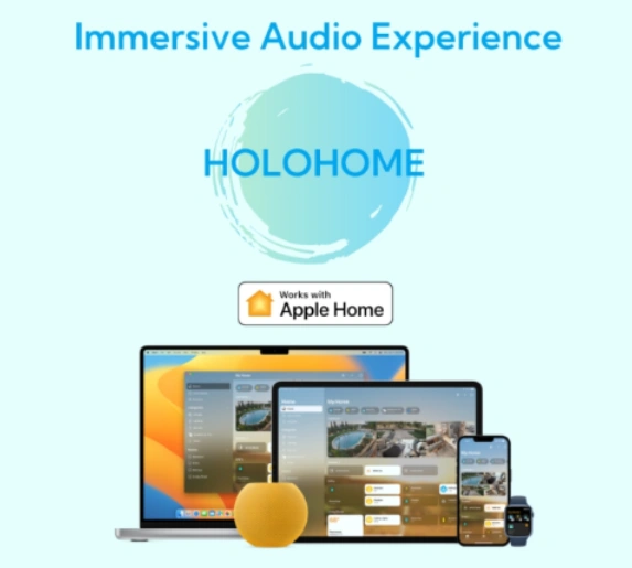 HOLOHOME APP Control Immersive Audio EXperience