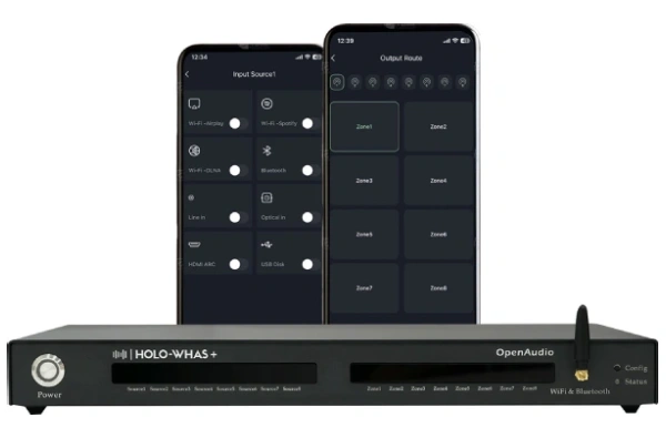 HOLO-WHAS Plus Multi-room Streaming Amplifier