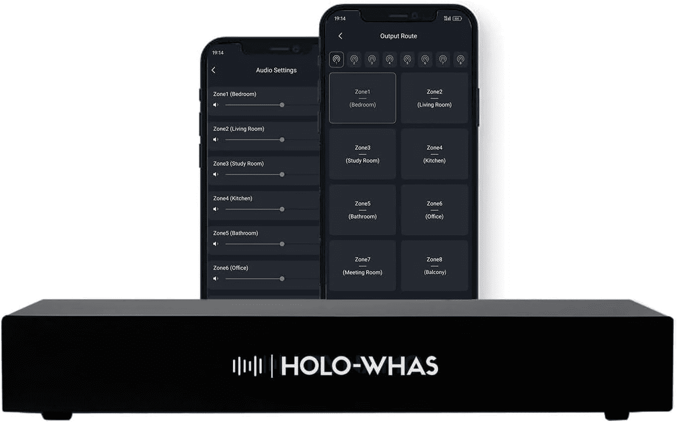 HOLO-WHAS Multi-room Streaming Amplifier