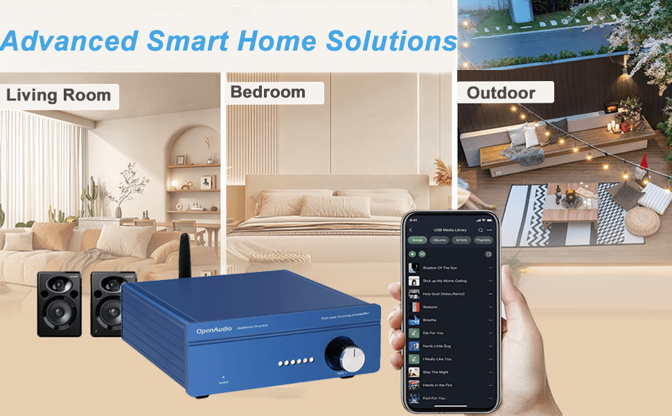 Advanced smart home audio solutions with HoloHome Streamer