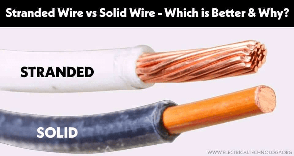 Stranded vs. Solid Wire