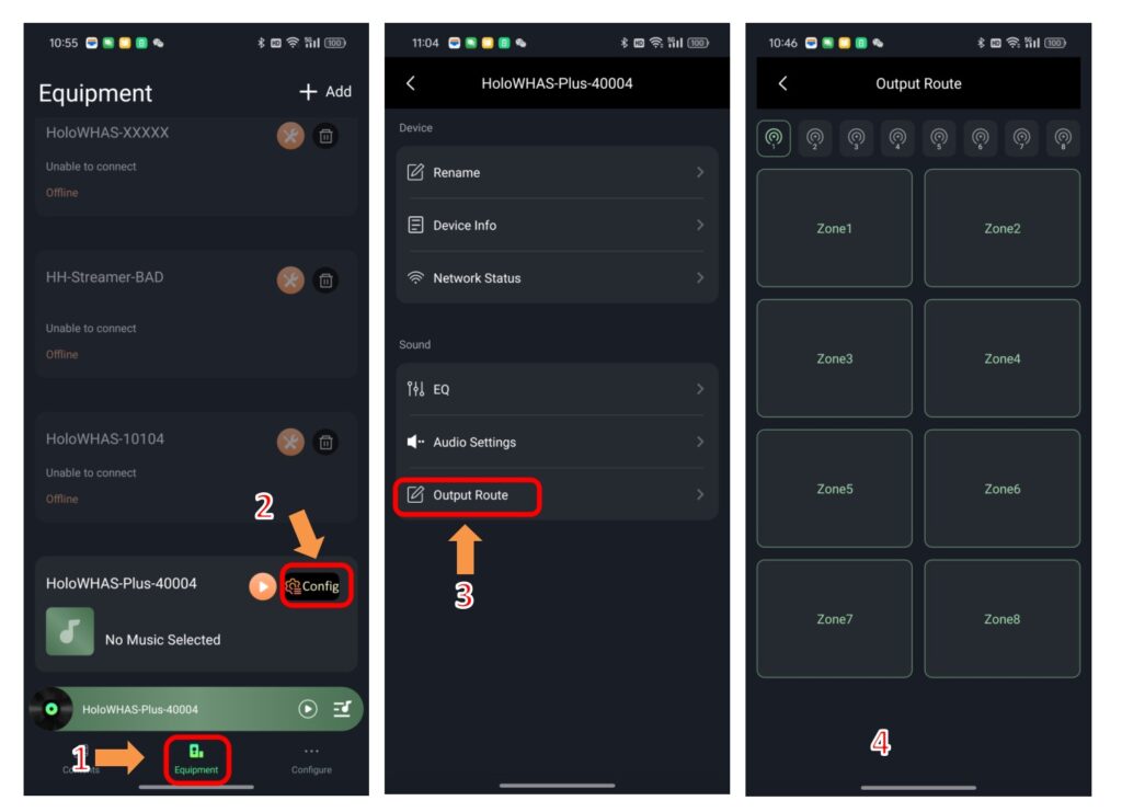 Cascade Multiple HOLOWHAS with HoloHome APP