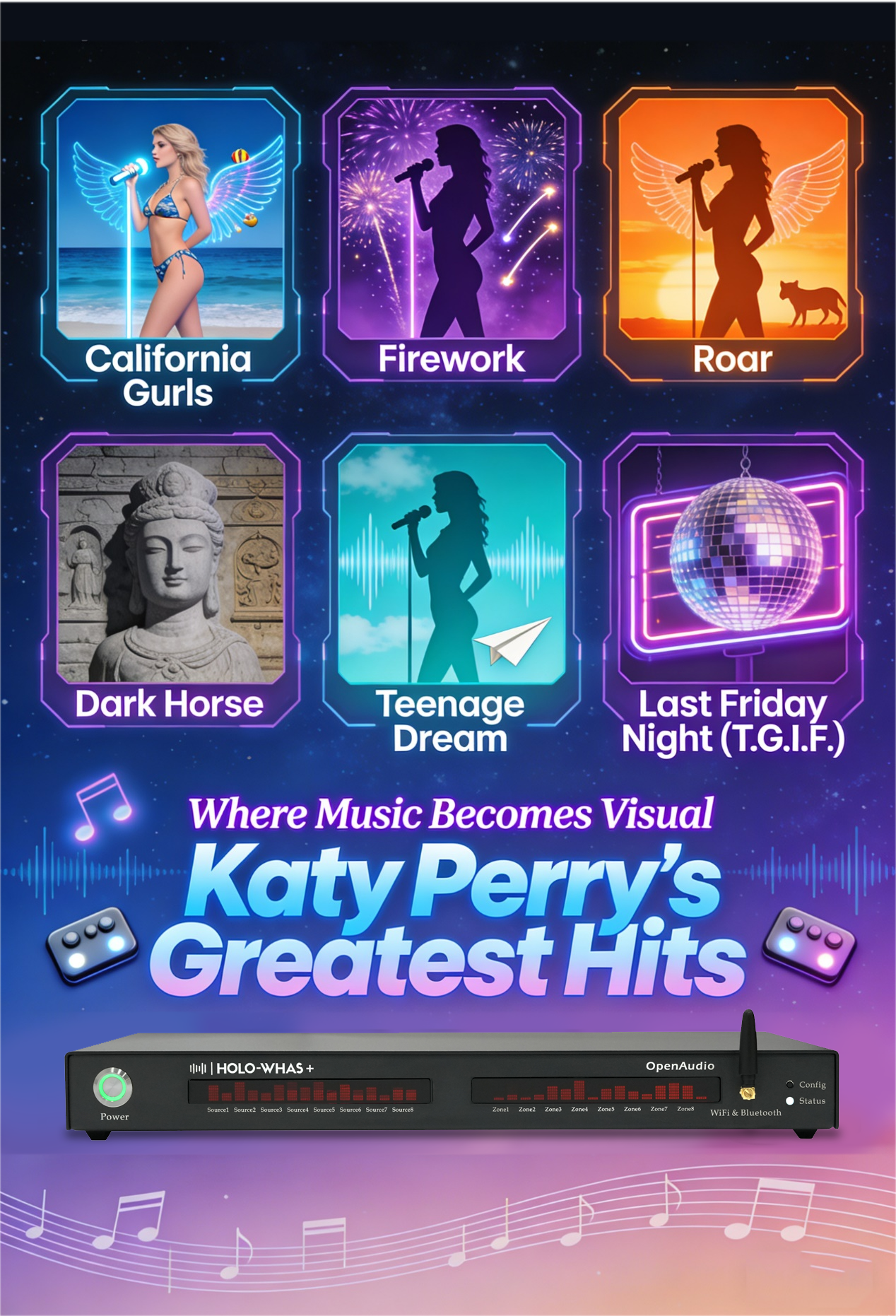 Cross-Border Love’s Whole-Home Soundwaves: OpenAudio Amplifiers Elevate Katy Perry & Trudeau’s Romance With Iconic Tunes